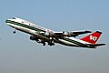 Evergreen Supertanker 947 N470EV take-off from Ben Gurion 20071116