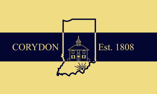 Flag of Coyrdon, Indiana