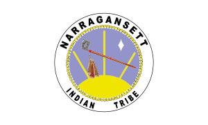 Archivo:Flag of the Narragansett Indian Tribe of Rhode Island