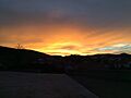 Foto del atardecer