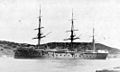 Frigate Vitoria 1885 in Mahon