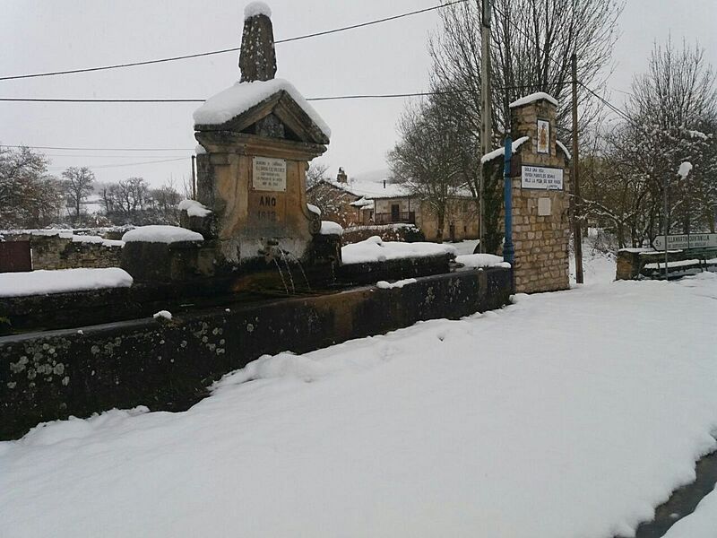 Fuente de Abajo nevada