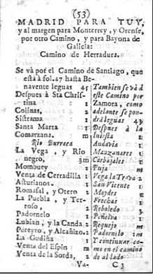 Archivo:Itinerario Madrid y Tuy 1798