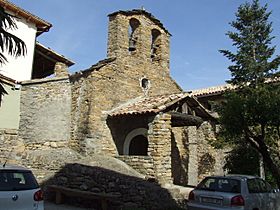 La Pobla de Segur. Sant Joan de Vinyafrescal. L'església 1.JPG