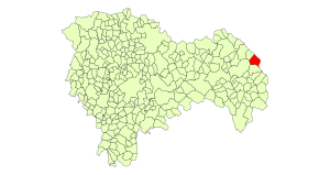 Archivo:La Yunta Guadalajara - Mapa municipal