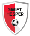 Archivo:Logo FC Swift Hesper 2019 transparent