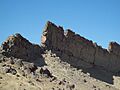 Magmatic dike south of Shiprock, Nov 09