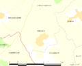Map commune FR insee code 62879