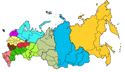 Archivo:Map of Russia - Economic regions, 2008-03-01