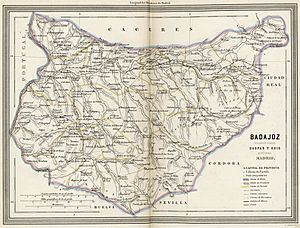 Archivo:Mapa de Badajoz, de Martín Ferreiro