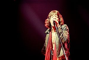 Archivo:Mick Jagger in red