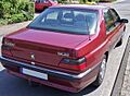 Peugeot 605 red hr