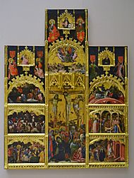 Archivo:Retaule de la Santa Creu de Miquel Alcanyís, Museu de Belles Arts de València