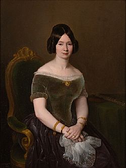 Archivo:Retrato de Saturnina Moso Villanueva, de Antonio María Esquivel (Museo de Bellas Artes de Sevilla)