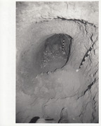 Rump passage, lower part before excavation