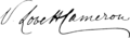 Verney Lovett Cameron signature