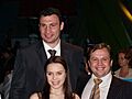 Віталій Клічко, Лілія Подкопаєва і Микола Кобзов