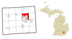 Ann Arbor Charter Township, MI location.png