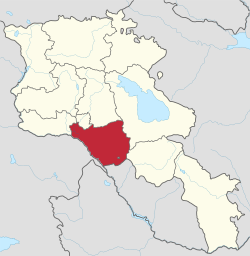 Ararat in Armenia (de-facto hatched).svg