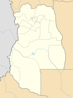 Cacheuta ubicada en Provincia de Mendoza