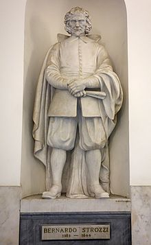 Bernardo Strozzi by Guido Galletti, 1939, marble - Accademia Ligustica di Belle Arti - DSC02372.JPG