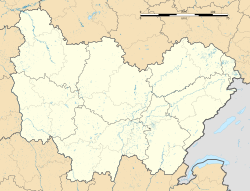Dijon ubicada en Borgoña-Franco Condado