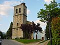 Campanario de iglesia en Navacerrada