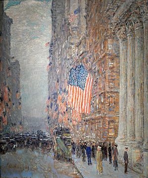 Archivo:Childe Hassam Flags on the Waldorf Amon Carter Museum