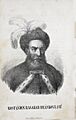 Constantin Brâncoveanu - litografie de A. Bielz