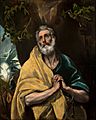 El Greco - Saint Peter in Tears - Google Art Project