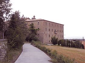 El monestir del Miracle - Les façanes sud i est.jpg