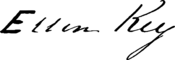 Ellen Key signature.svg