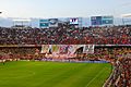 Estadio Ramón Sánchez Pizjuán Gol Norte tifo-2007-04-05