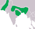 Gavialis gangeticus Distribution