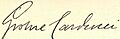 Giosuè Carducci (signature)