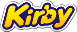 Kirby Logo (Yellow and Blue).png