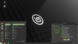 Archivo:Linux Mint Debian Edition 5 Cinnamon en
