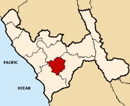 Location of the province Julcán in La Libertad.PNG