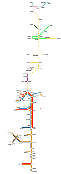 Archivo:Mapa ferroviario Chile 2023