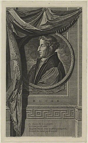 Archivo:Martin Bucer (Butzer) by Gerard Valck, after Adriaen van der Werff