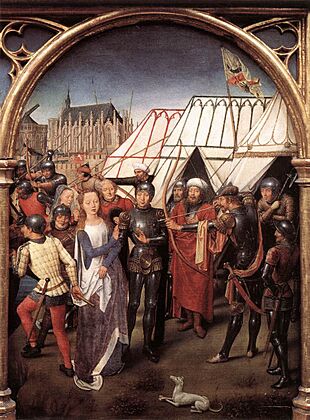 Archivo:Memling, reliquiario di sant'orsola 06