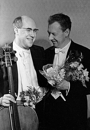 RIAN archive 25562 Mstislav Rostropovich and Benjamin Britten after a concert.jpg