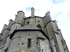 Saint-Bertrand-de-Comminges cathédrale chevet