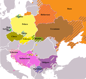 Archivo:Slavic languages map es