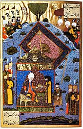 Archivo:Suleiman gives back the Holy Crown to Szapolyai