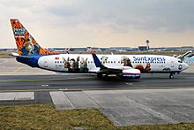 SunExpress (Peter Hase Livery), TC-SNY, Boeing 737-8K5 (44391153101).jpg