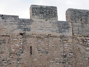 Archivo:Vestigios de la muralla medieval de la antigua Vila de Almazora