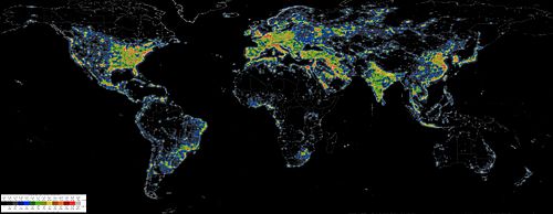 Archivo:World light pollution