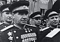 Дважды Герой Советского Союза генерал-полковник В. И. Чуйков на Параде Победы