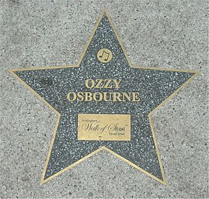 Archivo:Birmingham Walk of Stars Ozzy Osbourne